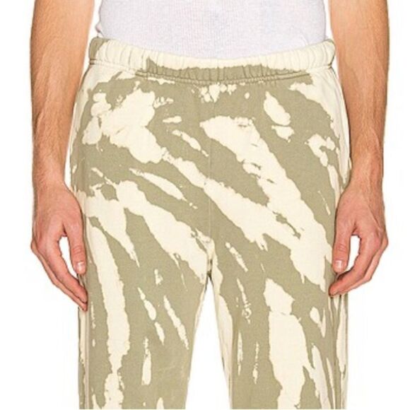 NWT LES TIEN Classic Sweatpant Sage & Butter Tie Dye XS - Picture 3 of 15
